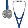 3M™ Littmann® Cardiology IV™ Stethoscope, 6154, Standard-FinishChestpiece, Navy Blue Tube, Stainless Stem, 3 Each/Case