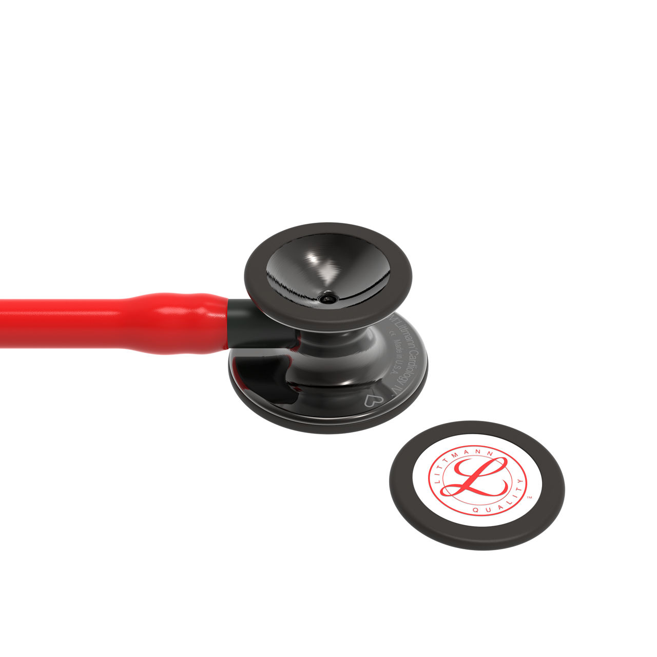 3M™ Littmann® Cardiology IV™ Diagnostic Stethoscope, Limited Edition, Red Tube, 27 inch, 6182