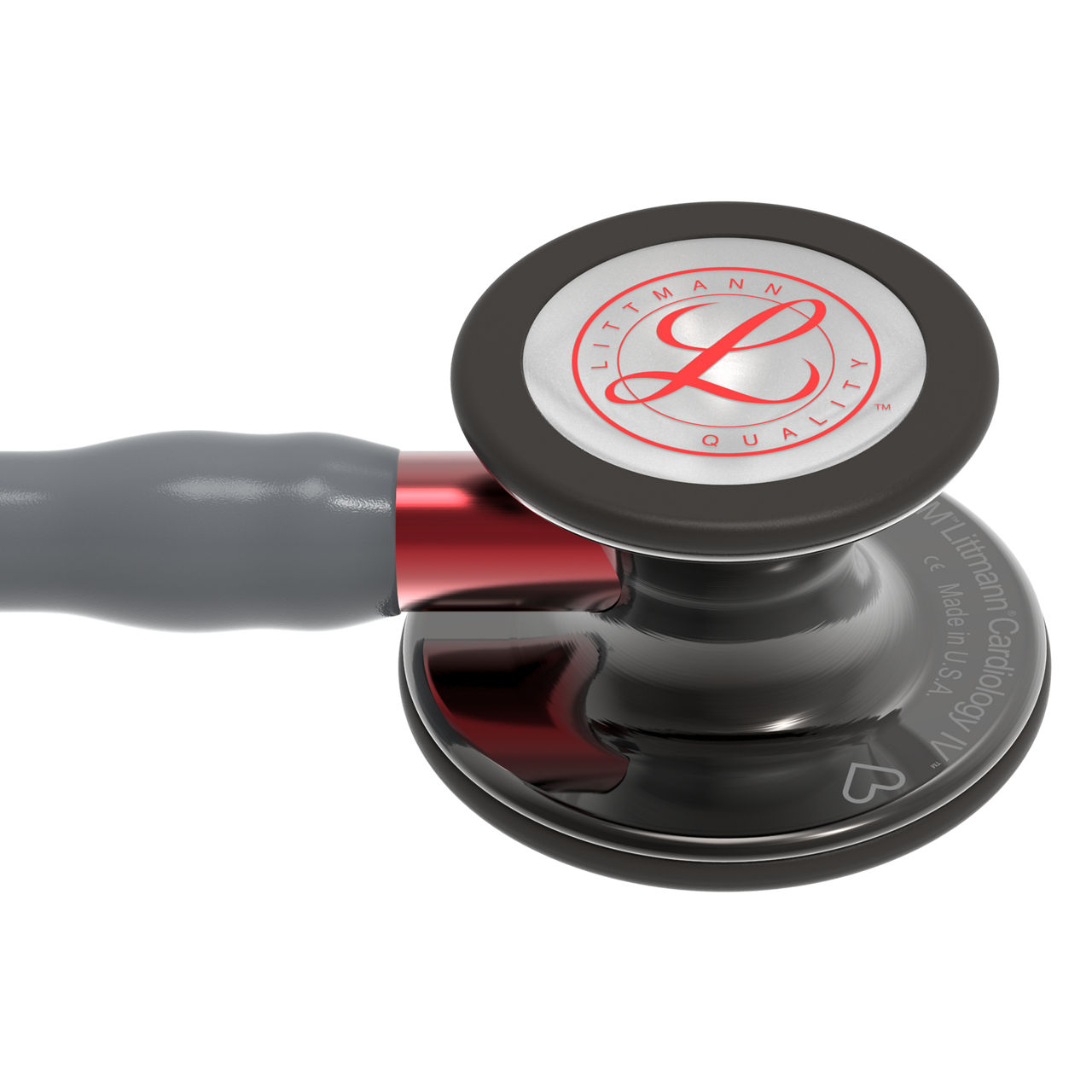 3M™ Littmann® Cardiology IV™ Diagnostic Stethoscope, Limited Edition, Gray Tube, 27 inch, 6183