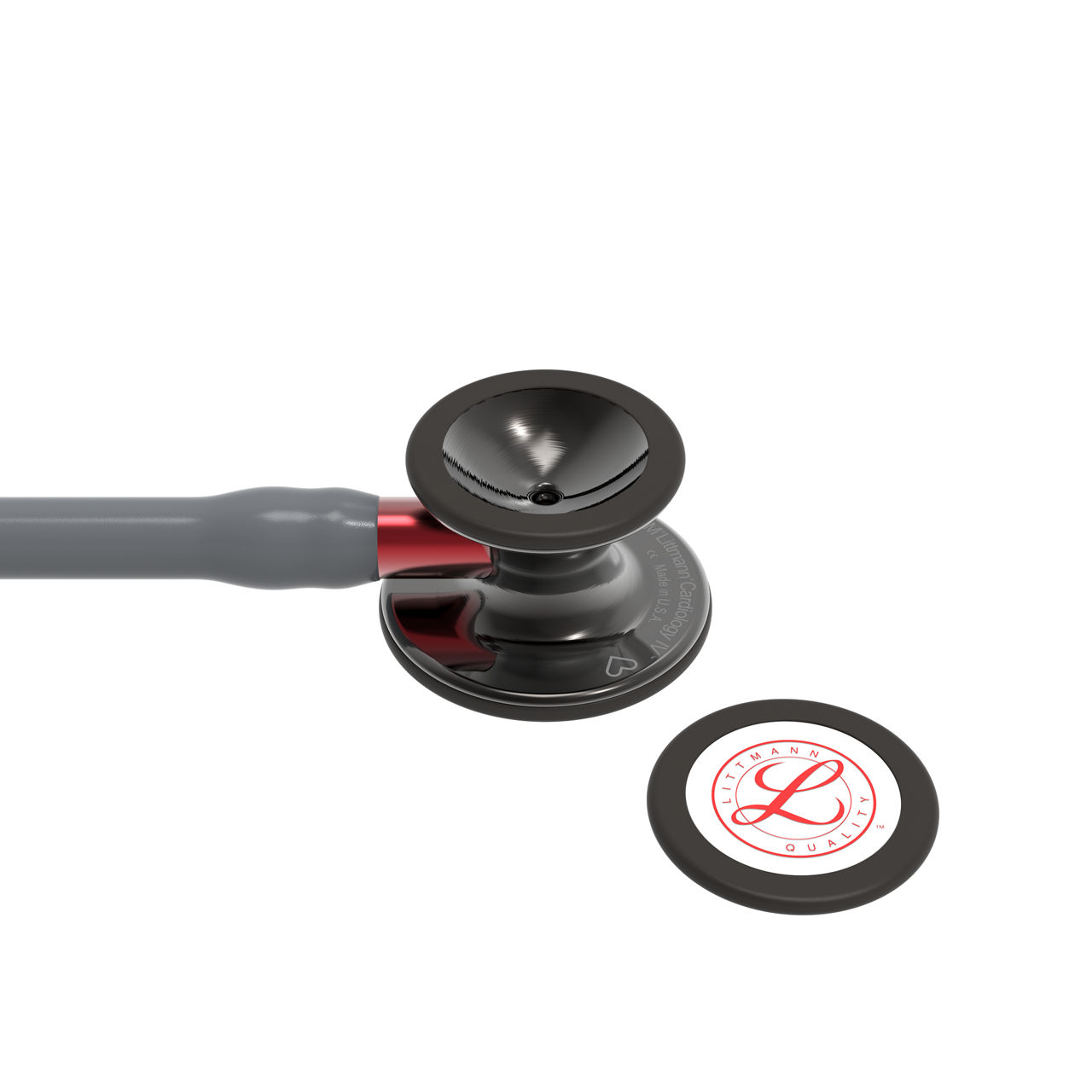 3M™ Littmann® Cardiology IV™ Diagnostic Stethoscope, Limited Edition, Gray Tube, 27 inch, 6183