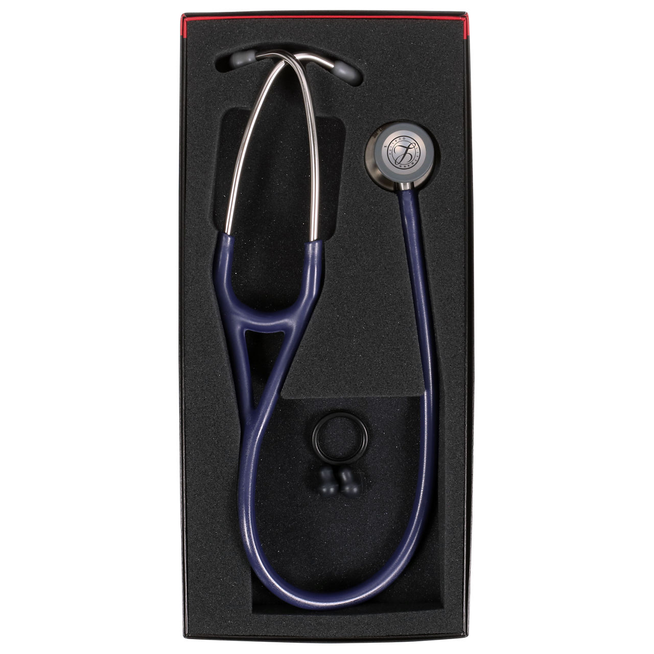 3M™ Littmann® Cardiology IV™ Diagnostic Stethoscope, 6187C, Stainless CP, Midnight Blue Tube