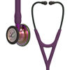 3M™ Littmann® Cardiology IV™ Stethoscope, 6205, Rainbow-FinishChestpiece, Plum Tube, Violet Stem, 27 in, 3 Each/Case