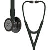 3M™ Littmann® Cardiology IV™ Stethoscope, High Polish Smoke Chestpiece,Black Tube, Black Stem and Headset, 6232