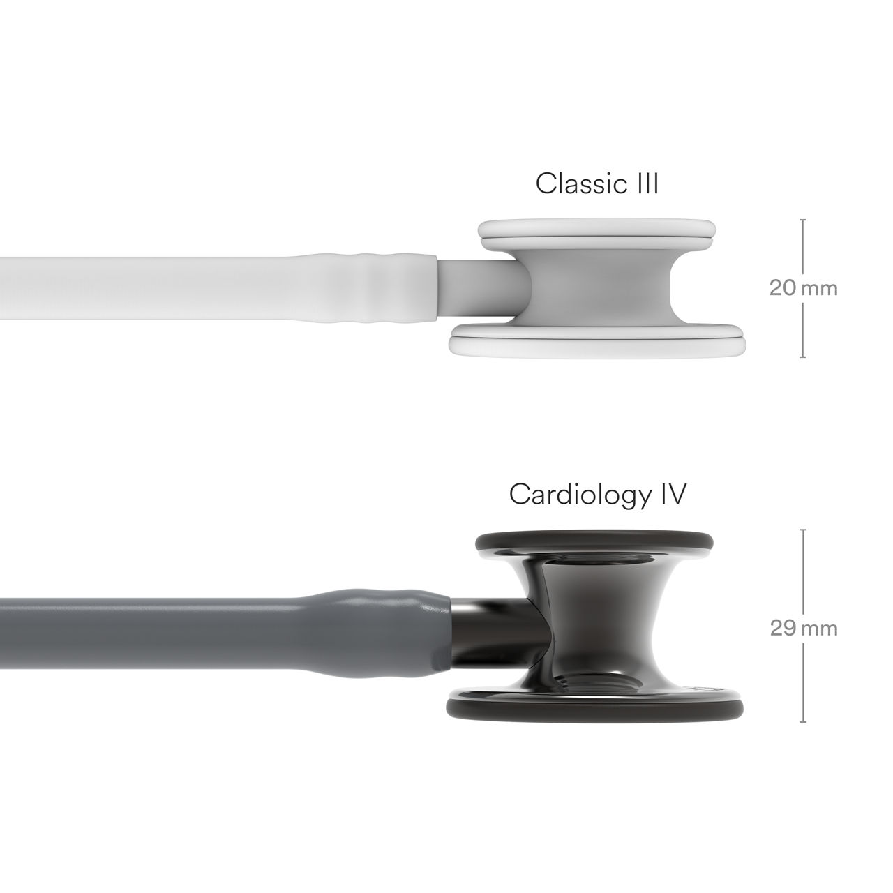 Cardiology IV™ 6238, High Polish Smoke-Finish, Gray Tube,  Smoke Stem and Smoke Headset