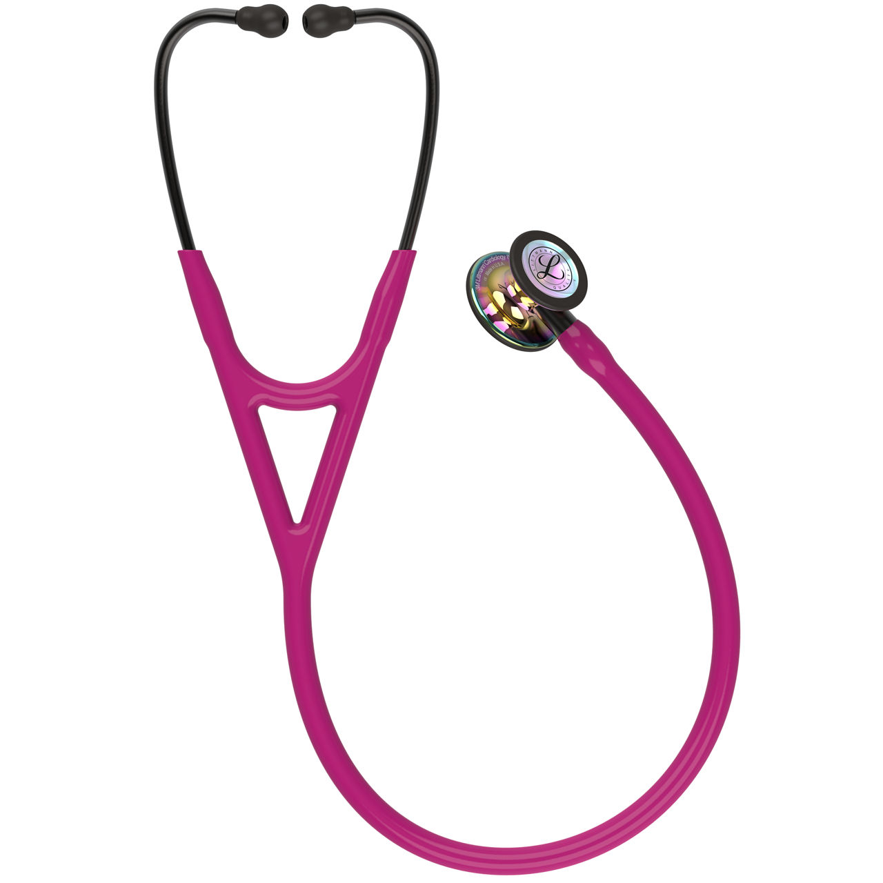 3M Littmann Cardiology IV Diagnostic Stethoscope, High Polish Rainbow-Finish Chestpiece, 6241