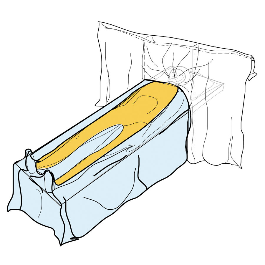 3M™ Steri-Drape™ Cardiovascular Sheet with Ioban™ 2 Incise Film, 6677, 6/CS