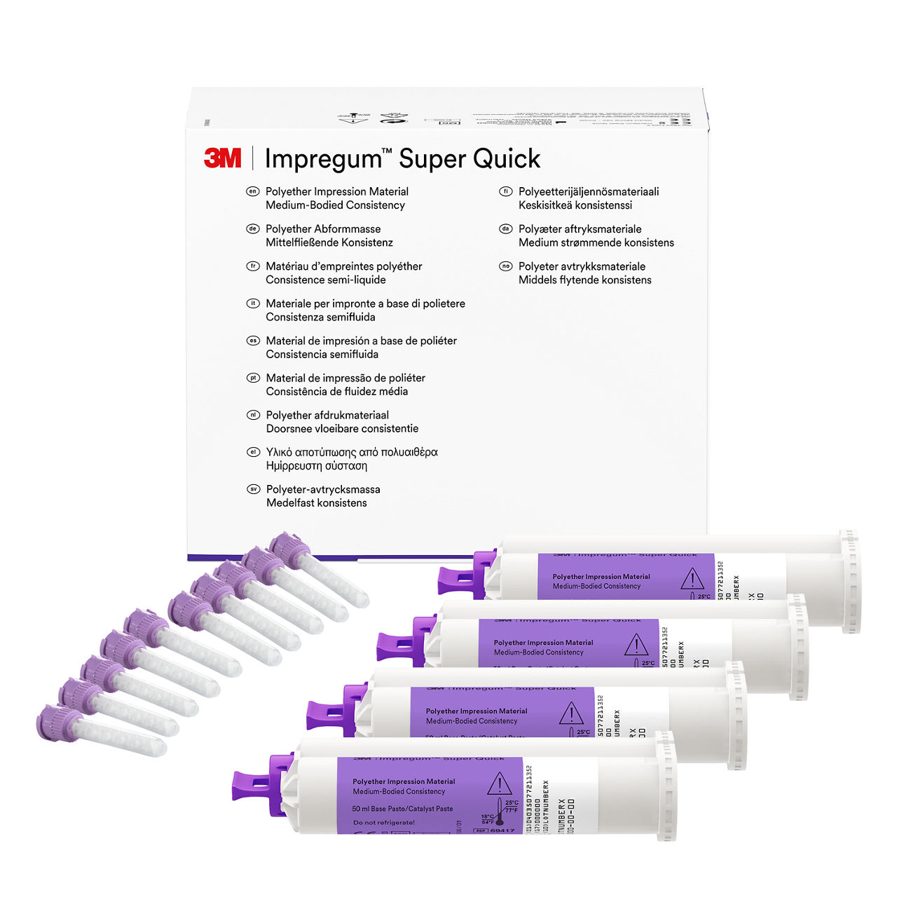 3M™ Impregum™ Super Quick Polyether Impression Material Medium BodyRefill, 69417