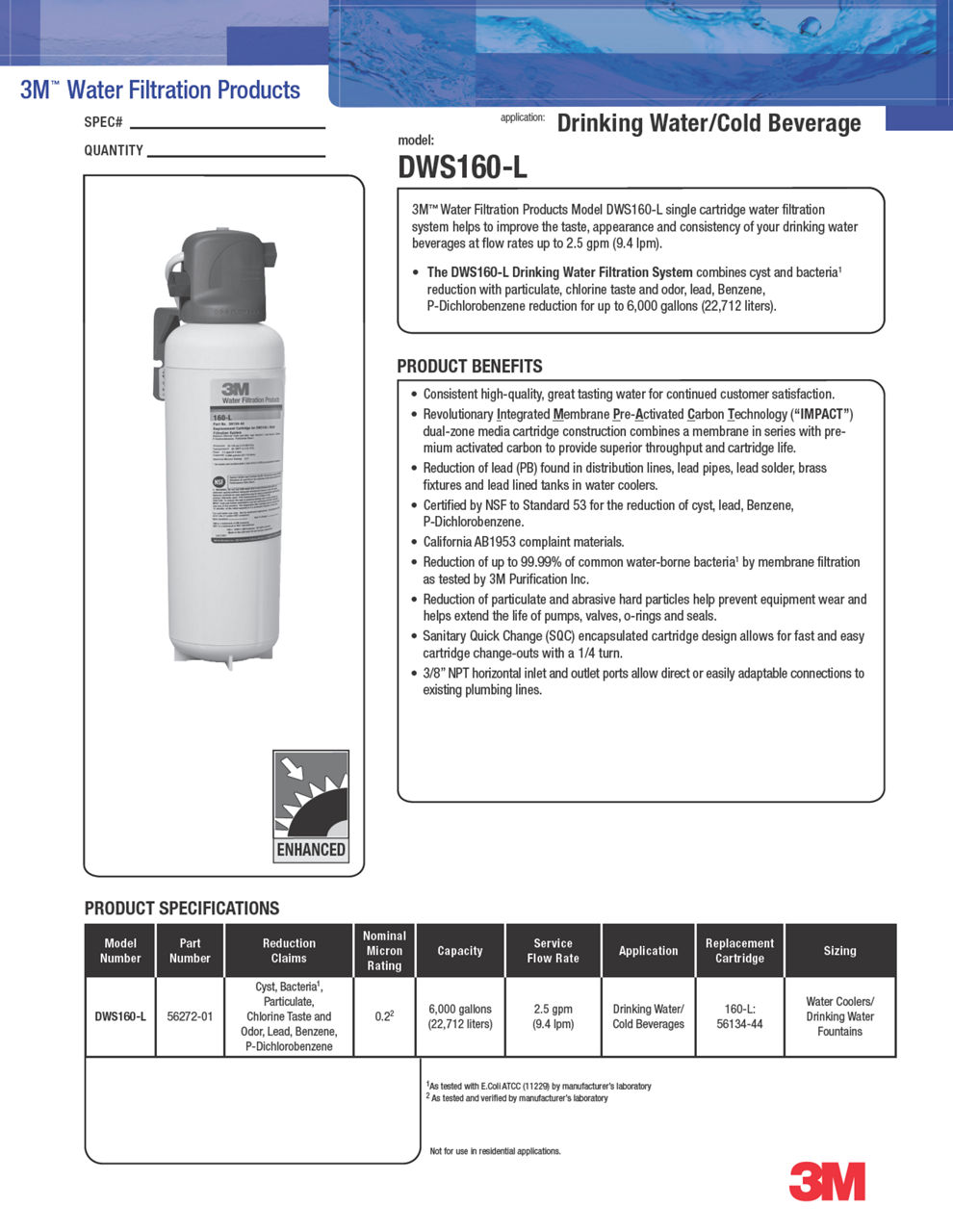 3M™ Water Filtration Products