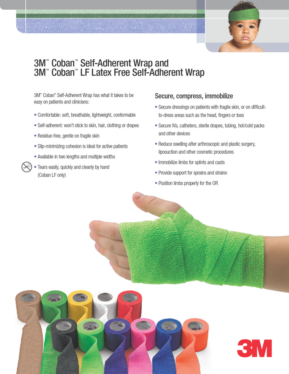 Coban™ Self-Adherent Wrap Colors Flyer