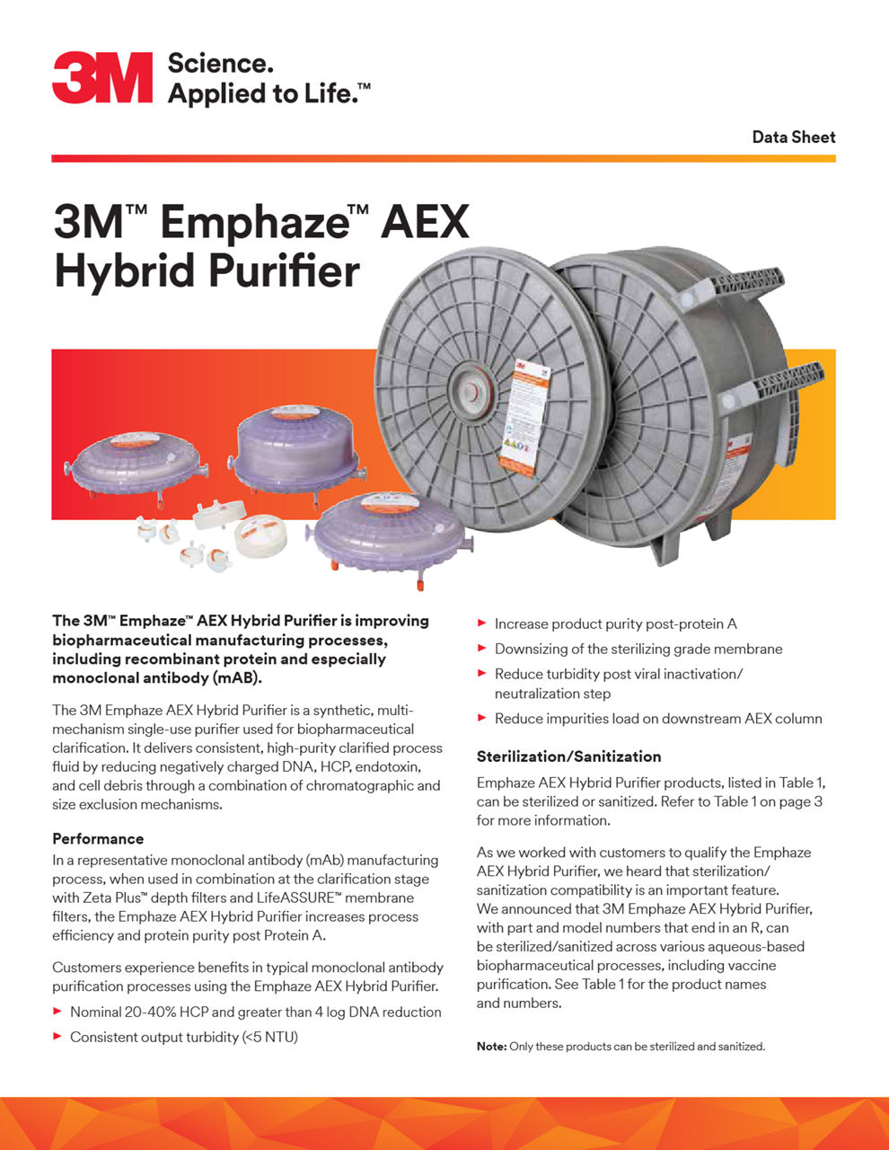 3M™ Emphaze™ AEX Hybrid Purifier