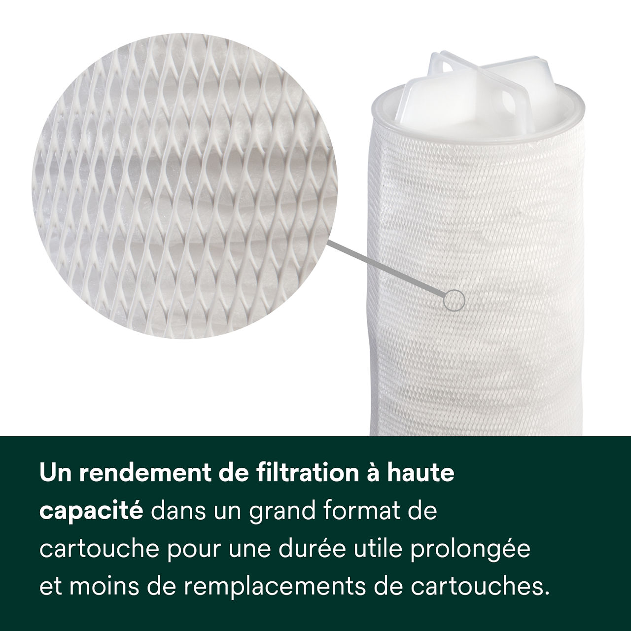 (4) Série 700 : Performance de filtration haute capacité