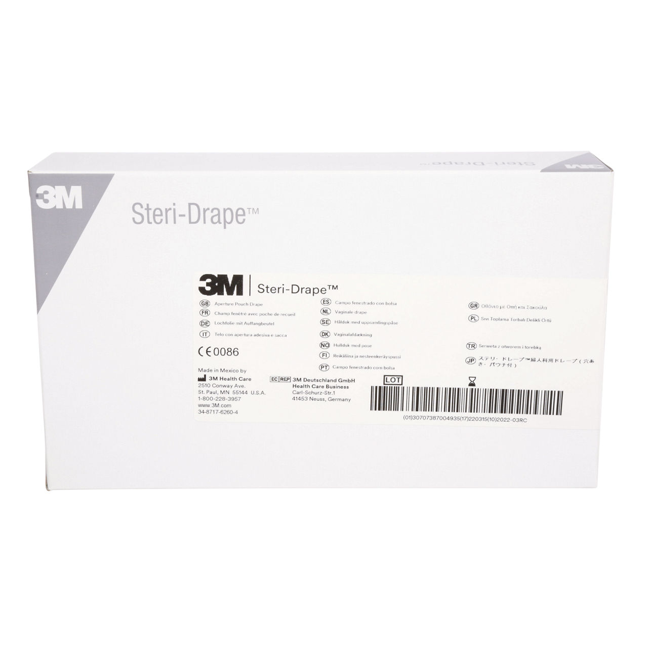 3M Steri-Drape Aperture Pouch Drape, 1072