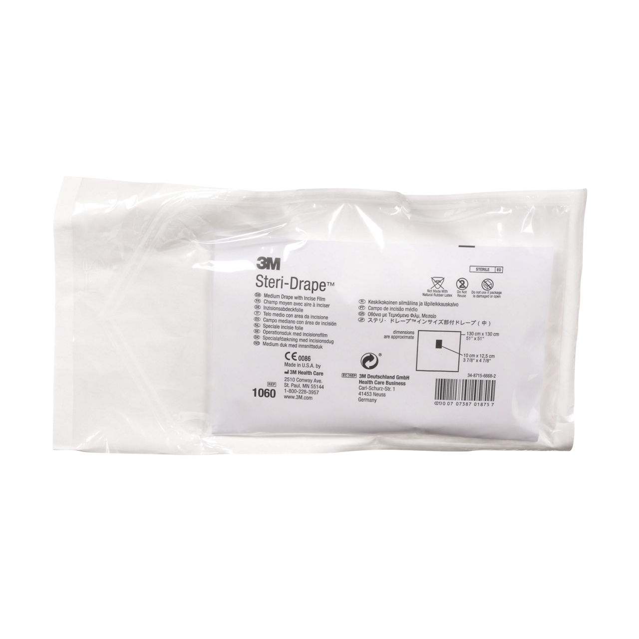 3M Steri-Drape Medium Drape with Incise Film, 1060