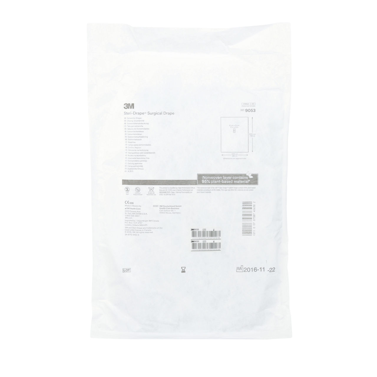 3M™ Steri-Drape™ Extremity Drape, 9050 Series