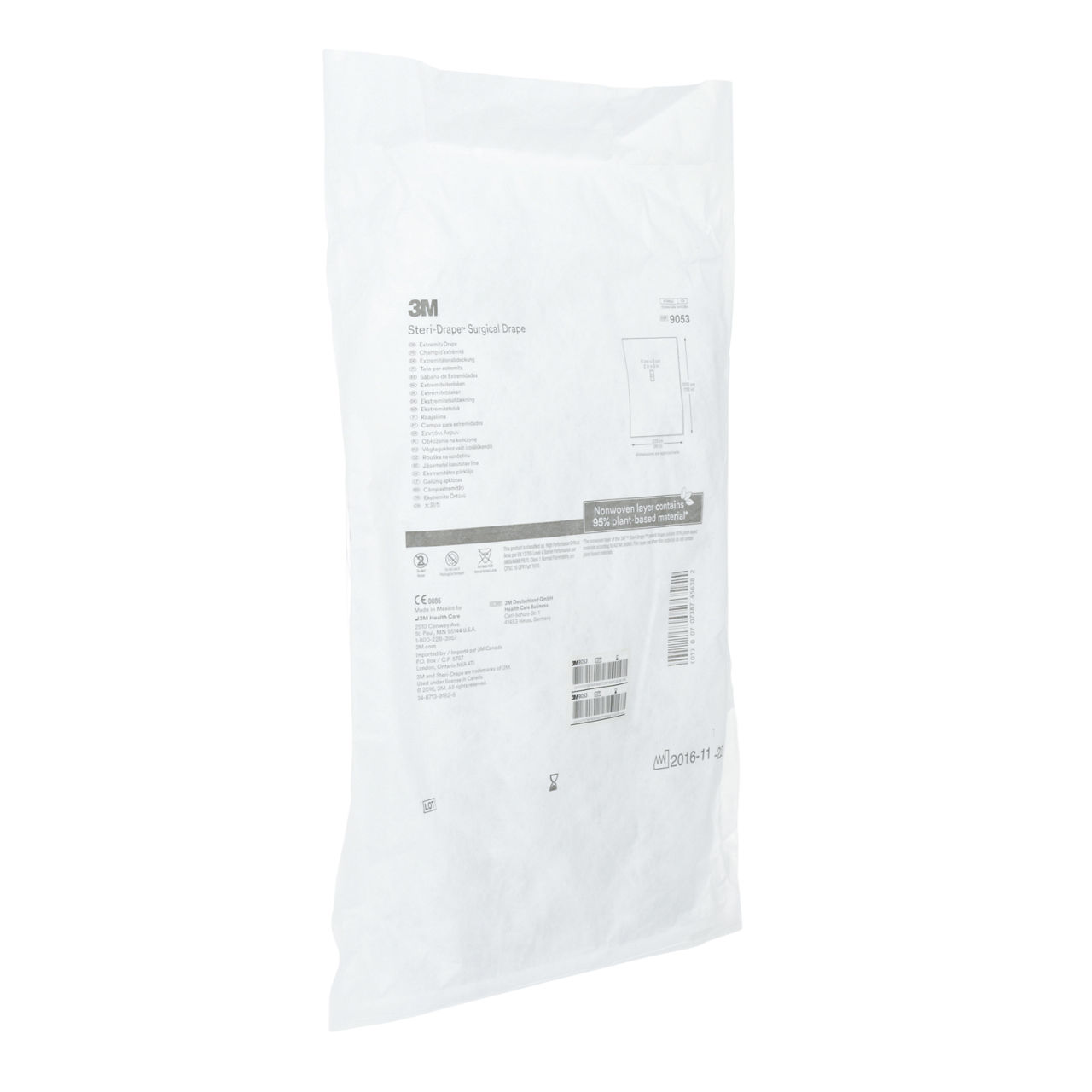 3M(TM) Steri-Drape(TM) Extremity Drape 9053