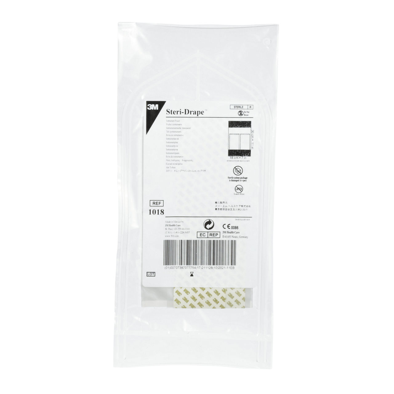 Poche à instruments 3M™ Steri-Drape™, 1018