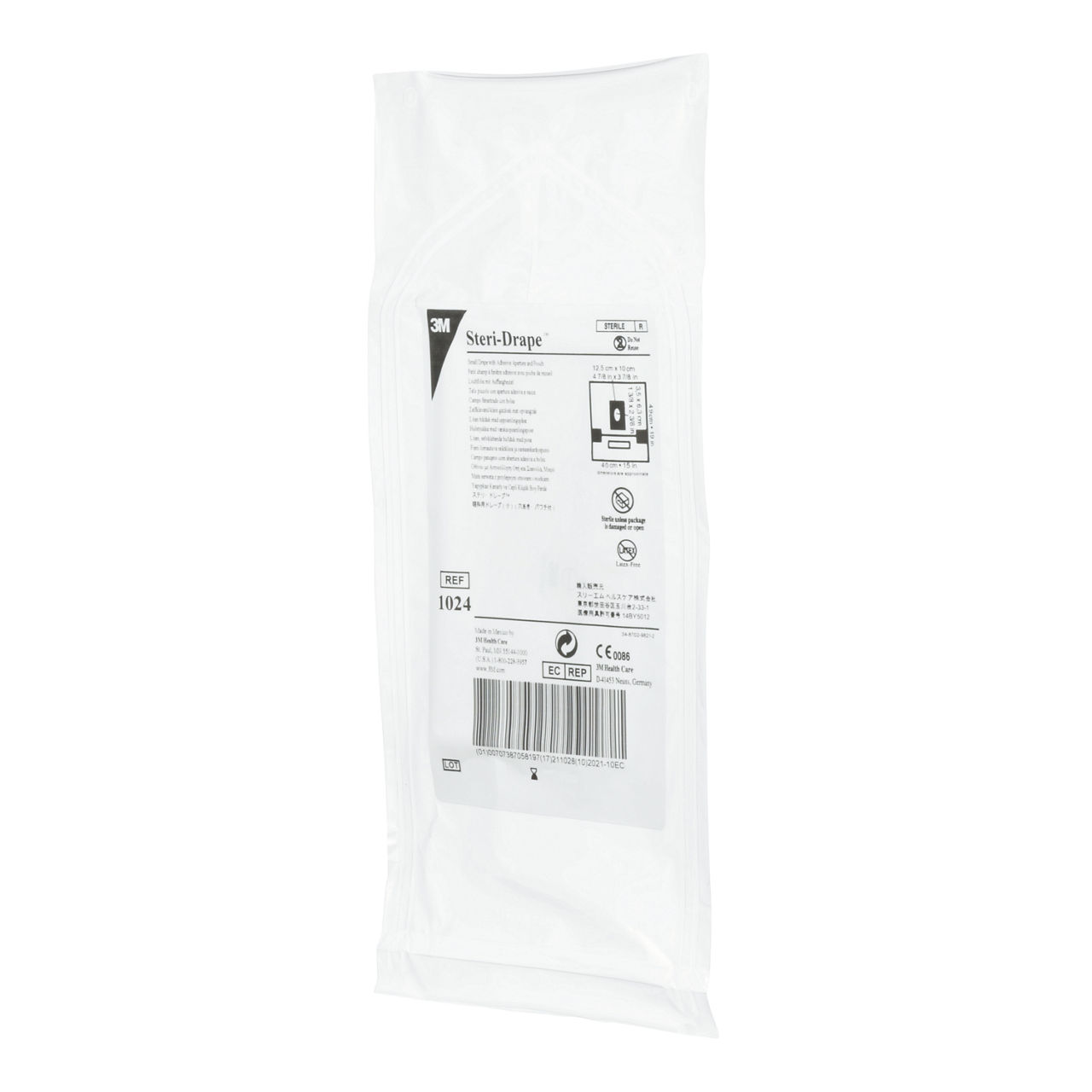 3M Steri-Drape Small Drape with Adhesve Aperture and Pouch, 1028