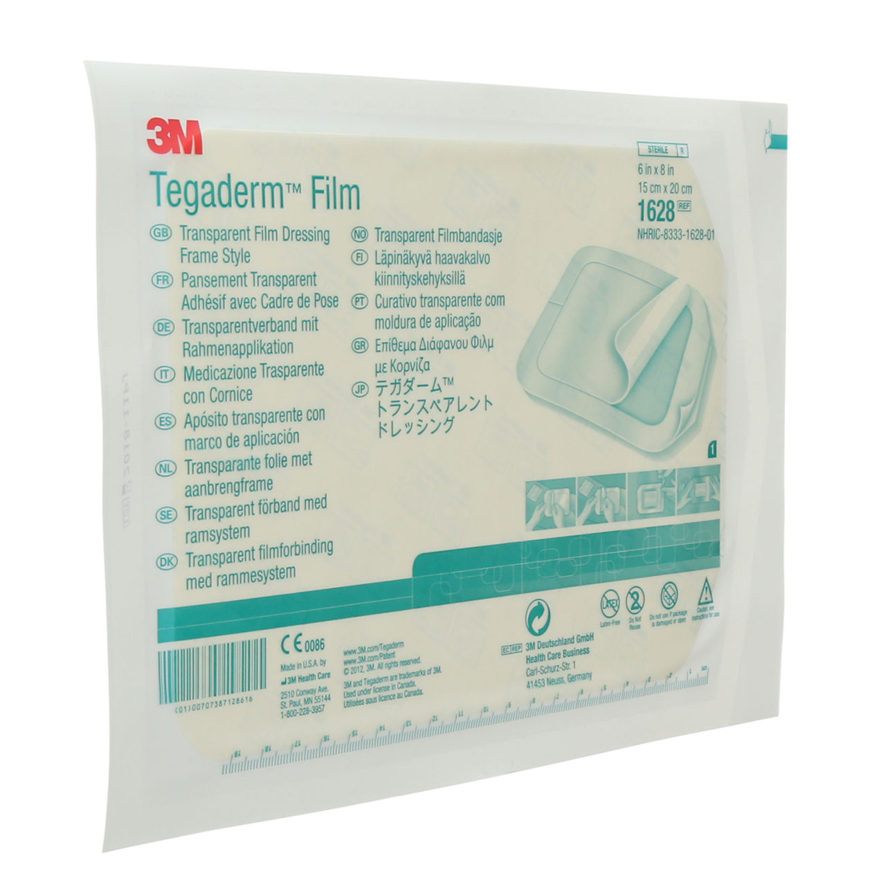 3M™ Tegaderm™ Transparent Film Dressing, 1628