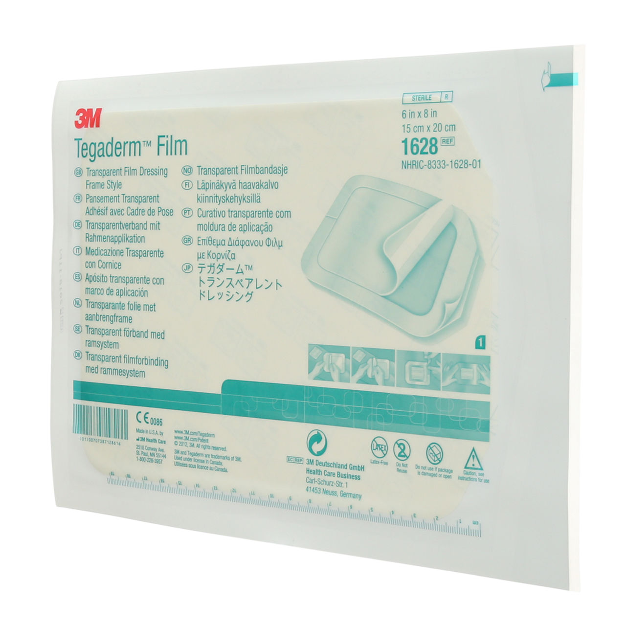 3M™ Tegaderm™ Transparent Film Dressing, 1628