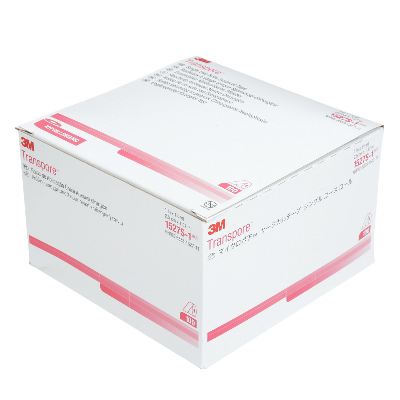 3M™ Transpore™ Medical Tape, 1527S