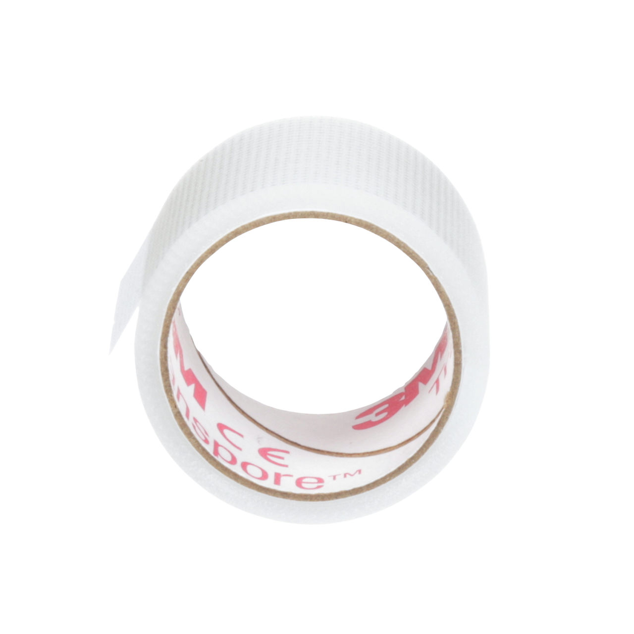 3M™ Transpore™ Surgical Tape, single-patient use roll 1527S-1, 1 inch x1 1/2 yard (2,5cm x 1,37m), 100 rolls/box