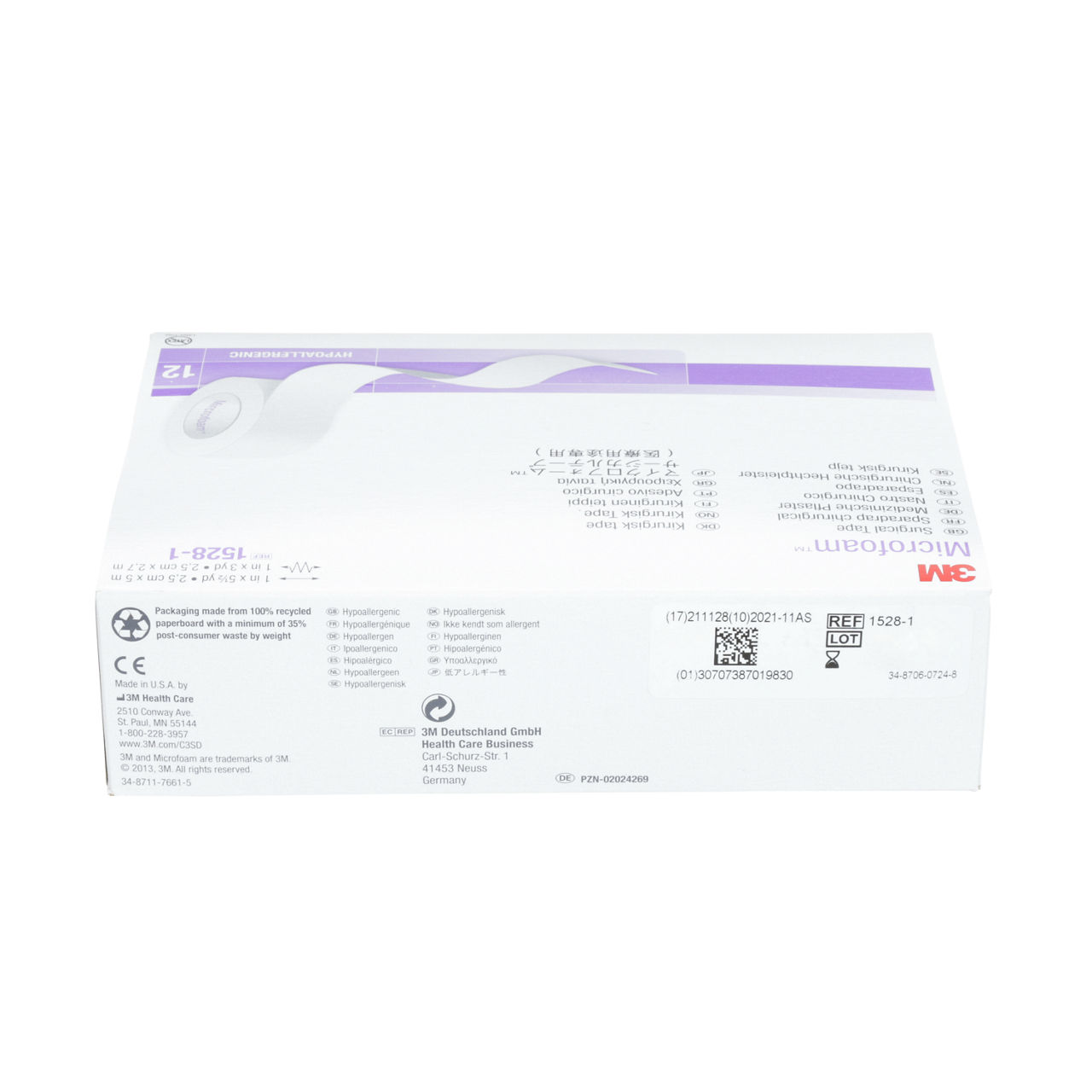 3M™ Microfoam™ Medical Tape, 1528-1