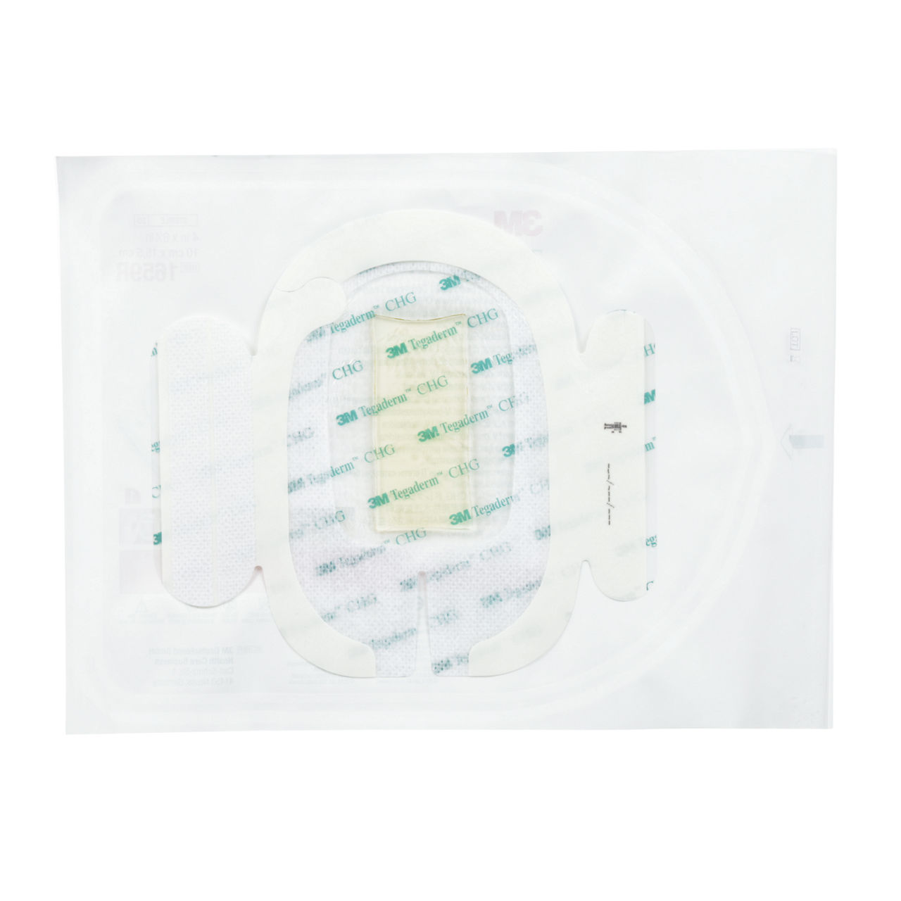 3M Tegaderm CHG Chlorhexidine Glonte IV Securement Drssng, 1659R