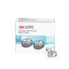 3M™ ESPE™ Stainless Steel Primary Molar Crowns, D-LR-4, Lower RightFirst Primary Molar, Size 4, 5 Crowns