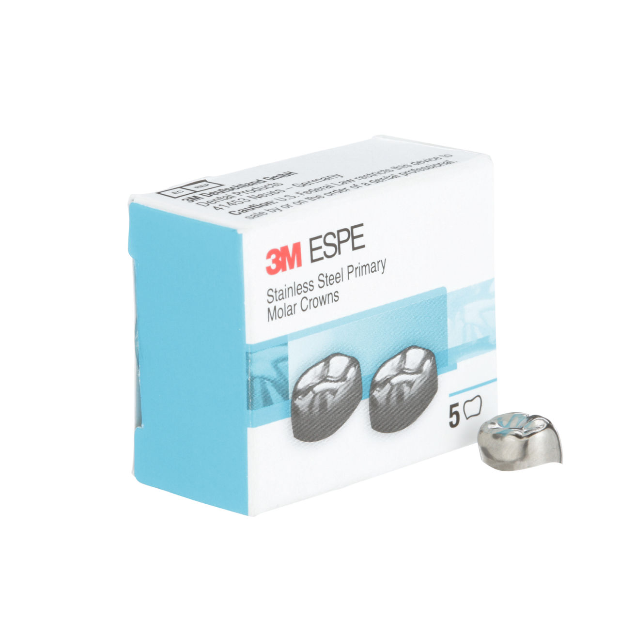 3M™ ESPE Stainless Steel Crowns for Primary Molars Refill, DLL-3