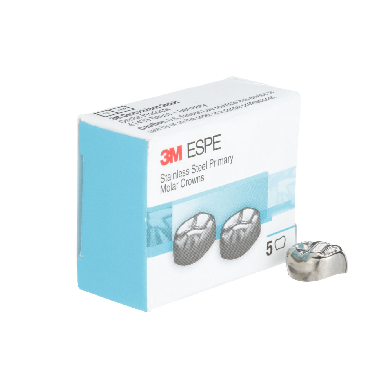 3M ESPE Stainless Steel Crowns for Primary Molars Refill, E-LL-3