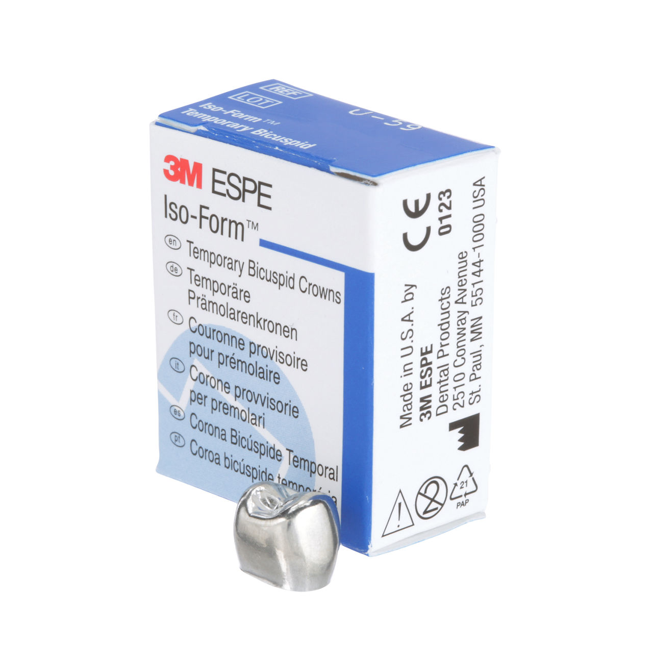 U-59 ION ISO BICUSP REPLACE CRN 5/PAC