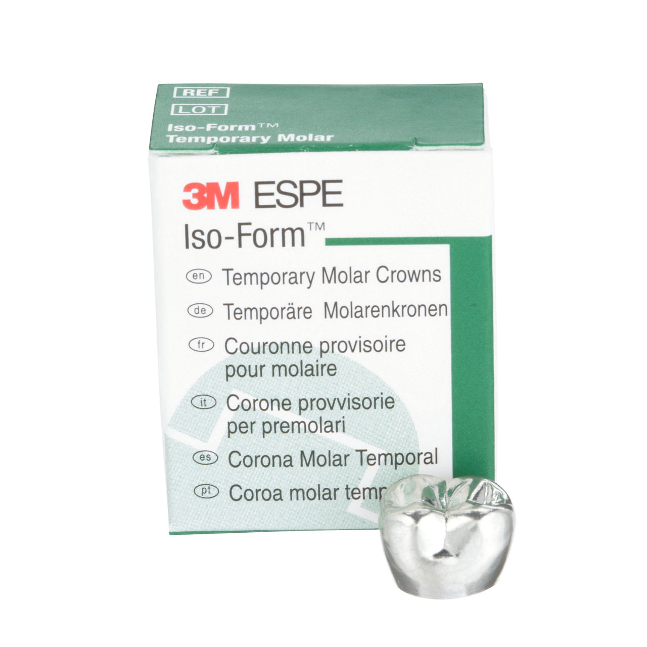 3M ESPE Iso-Form Second Molar Replacement Crown, L-78, lower right