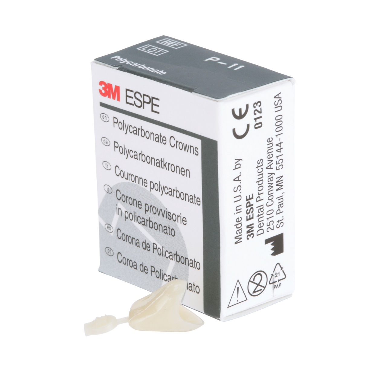 11 POLYCARBONATE REPLACE CRN 5/PAC