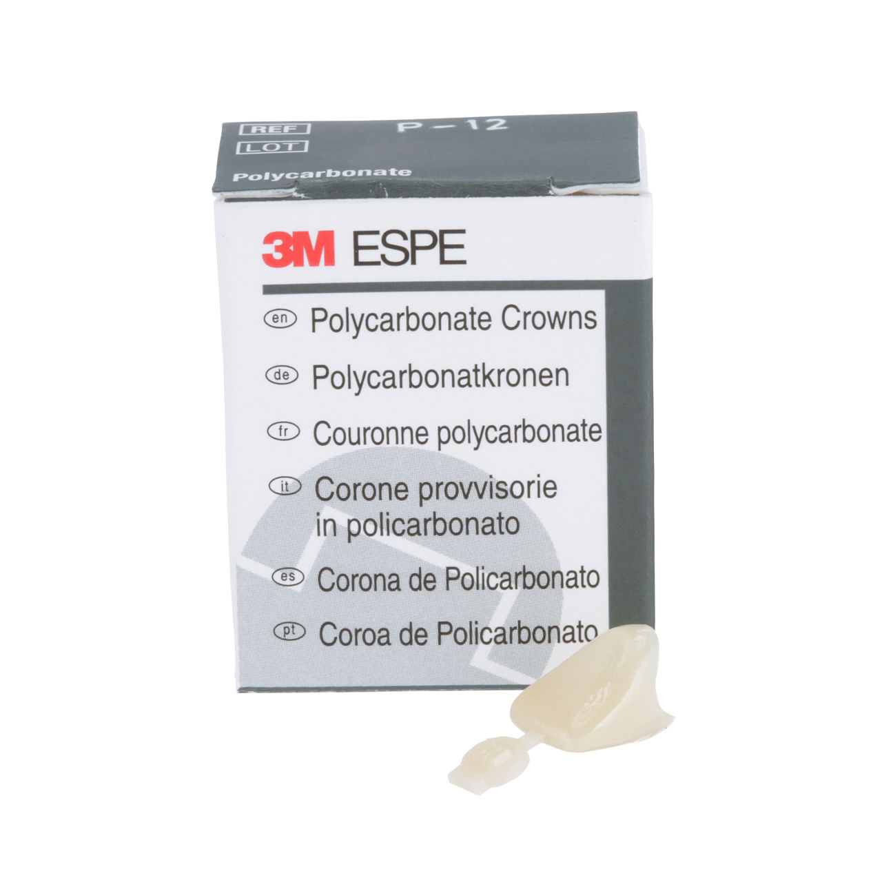12 ION POLYCARBONAT PROV.KRONER 5 STK