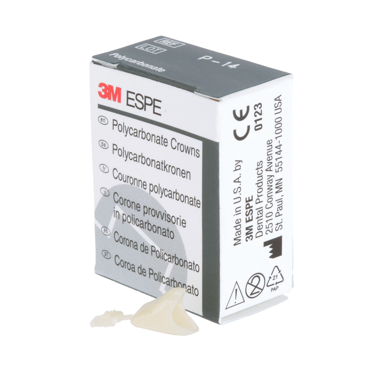 14 POLYCARBONATE REPLACE CRN 5/PAC