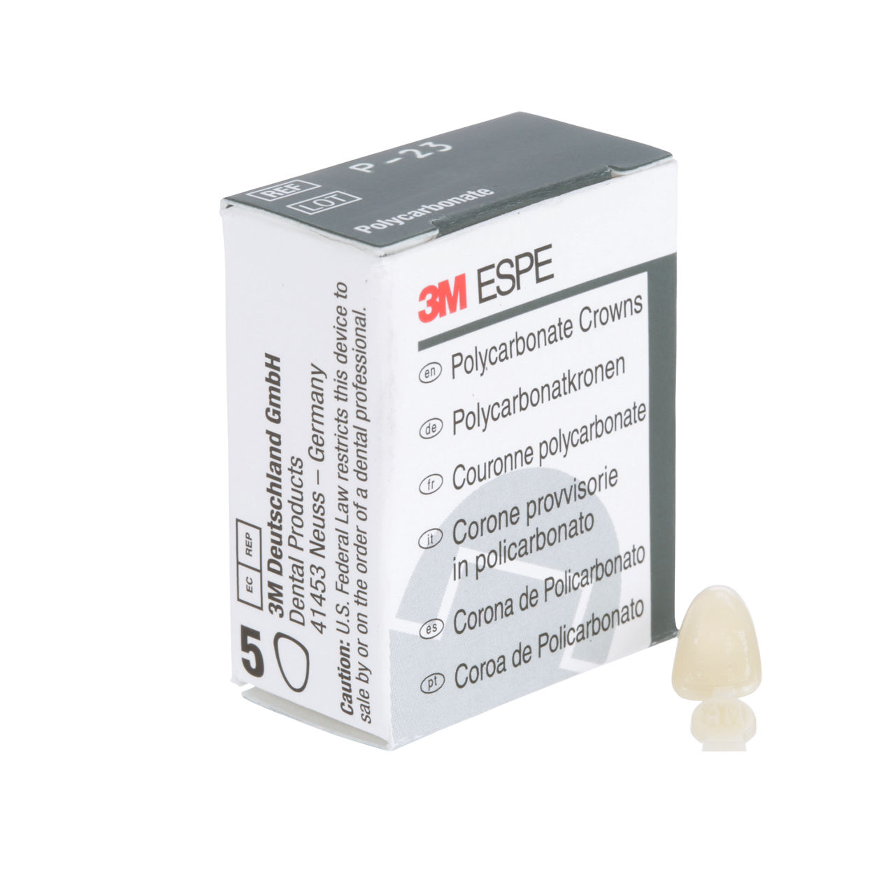 23 POLYCARBONATE REPLACE CRN 5/PAC