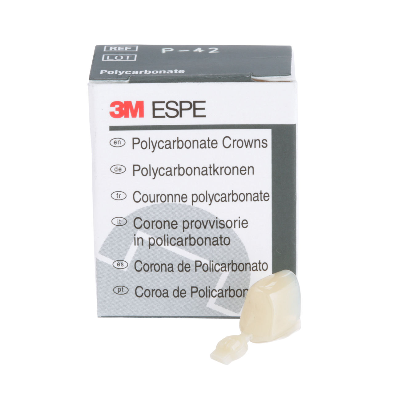 42 ION POLYCARBONAT PROV.KRONER 5 STK