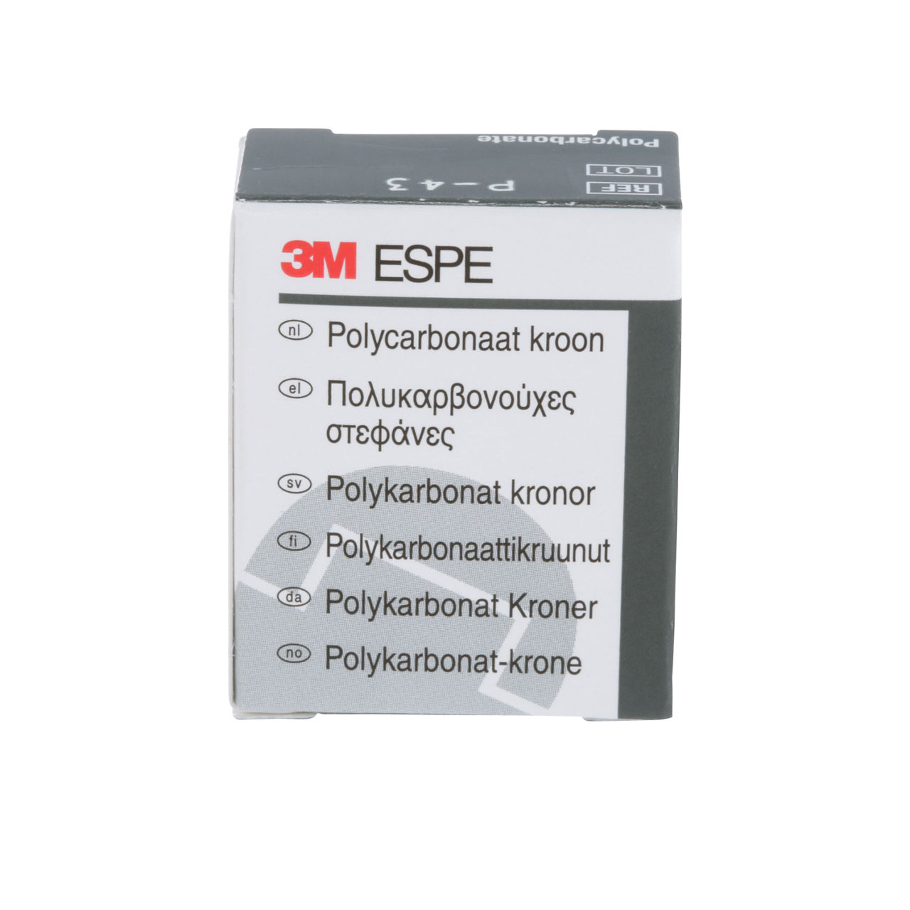 43 POLYCARBONATE REPLACE CRN 5/PAC
