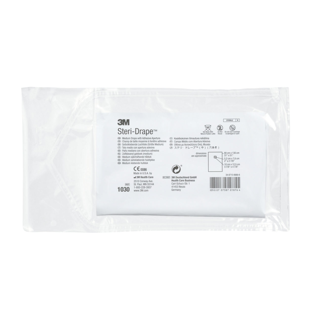 3M™ Steri-Drape™ Medium Drape with Aperture, 1030