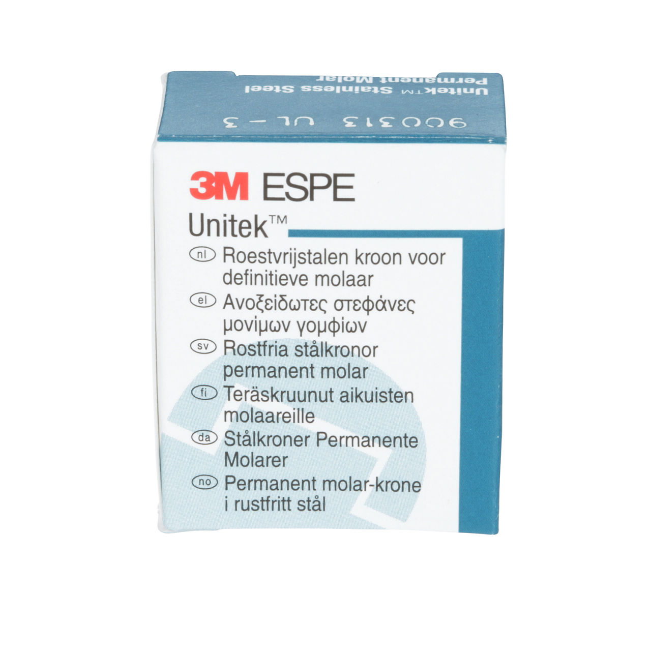 900313 UNITEK 1ST PERM SS MOL UL-3 5/PAC