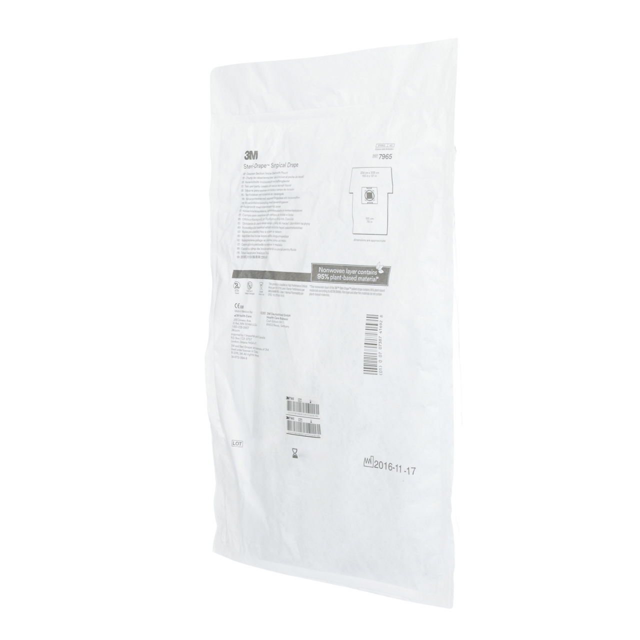3M™ Steri-Drape™ Caesarean-Section Sheet with Incise Pouch, 7965