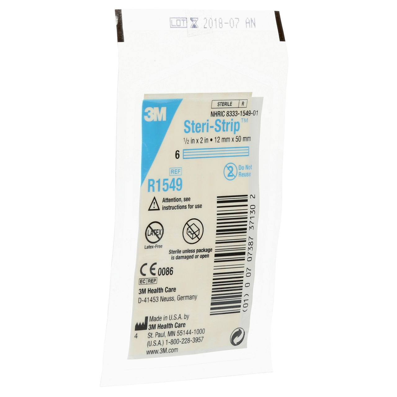3M™ Steri-Strip™ Reinforced Skin Closures, R1549