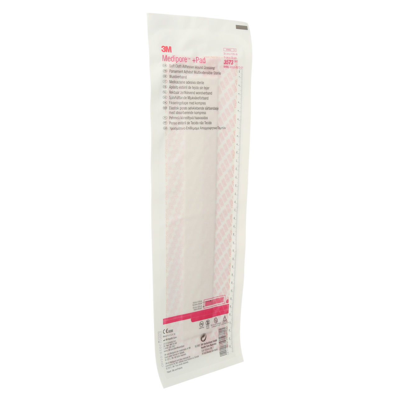 3M™ Medipore™  Pad Soft Cloth Adhesive Wound Dressing, 3573