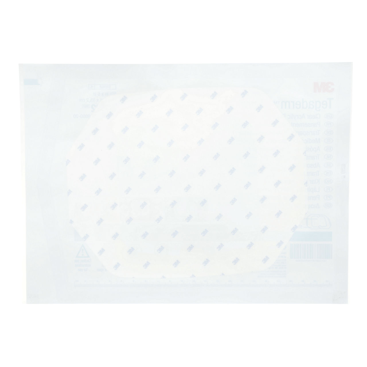 3M Tegaderm Absorbent Clear Acrylic Dressing, 90802, small squre