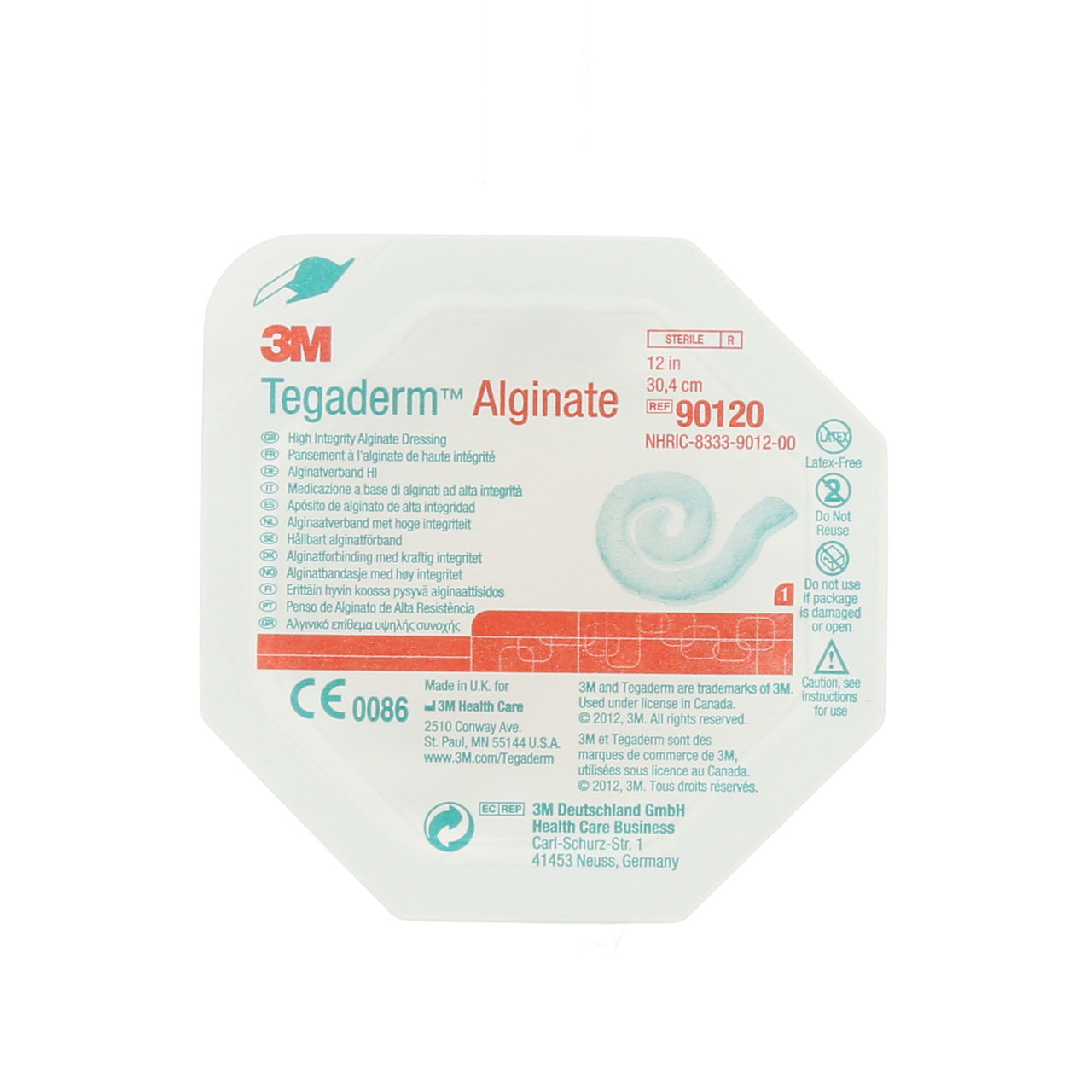 3M™ Tegaderm™ High Integrity Alginate Dressing, 90120, rope