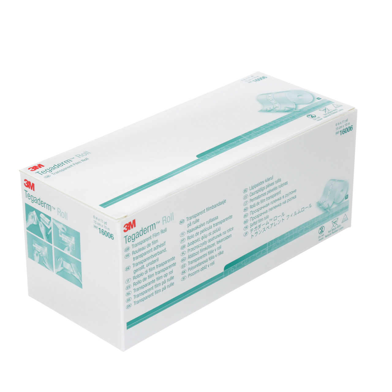 16006 TEGADERM TSP FILM ROLL 4/CS