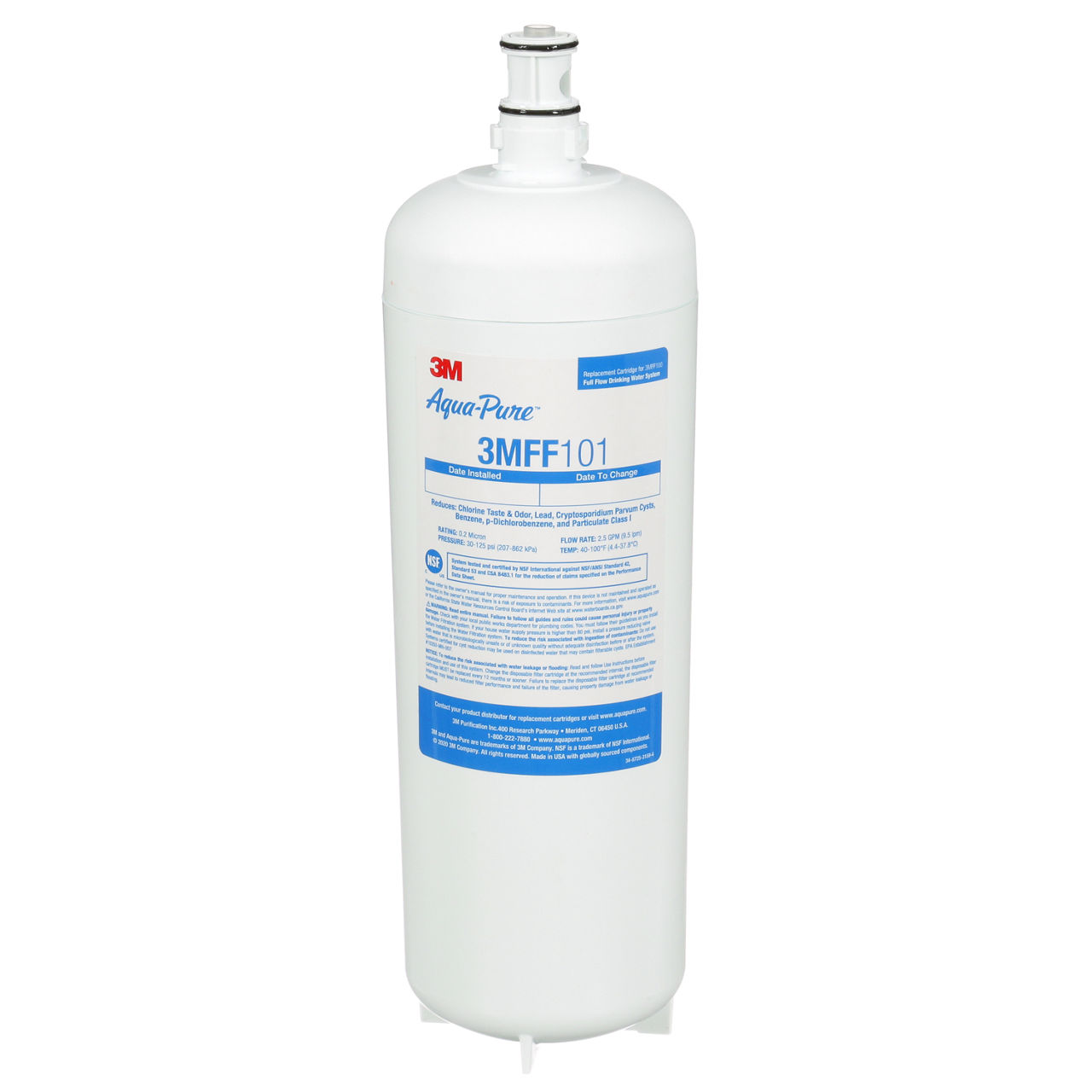 Cartouche de remplacement plein débit Aqua Pure™ de 3M™, modèle 3MFF101,5613432