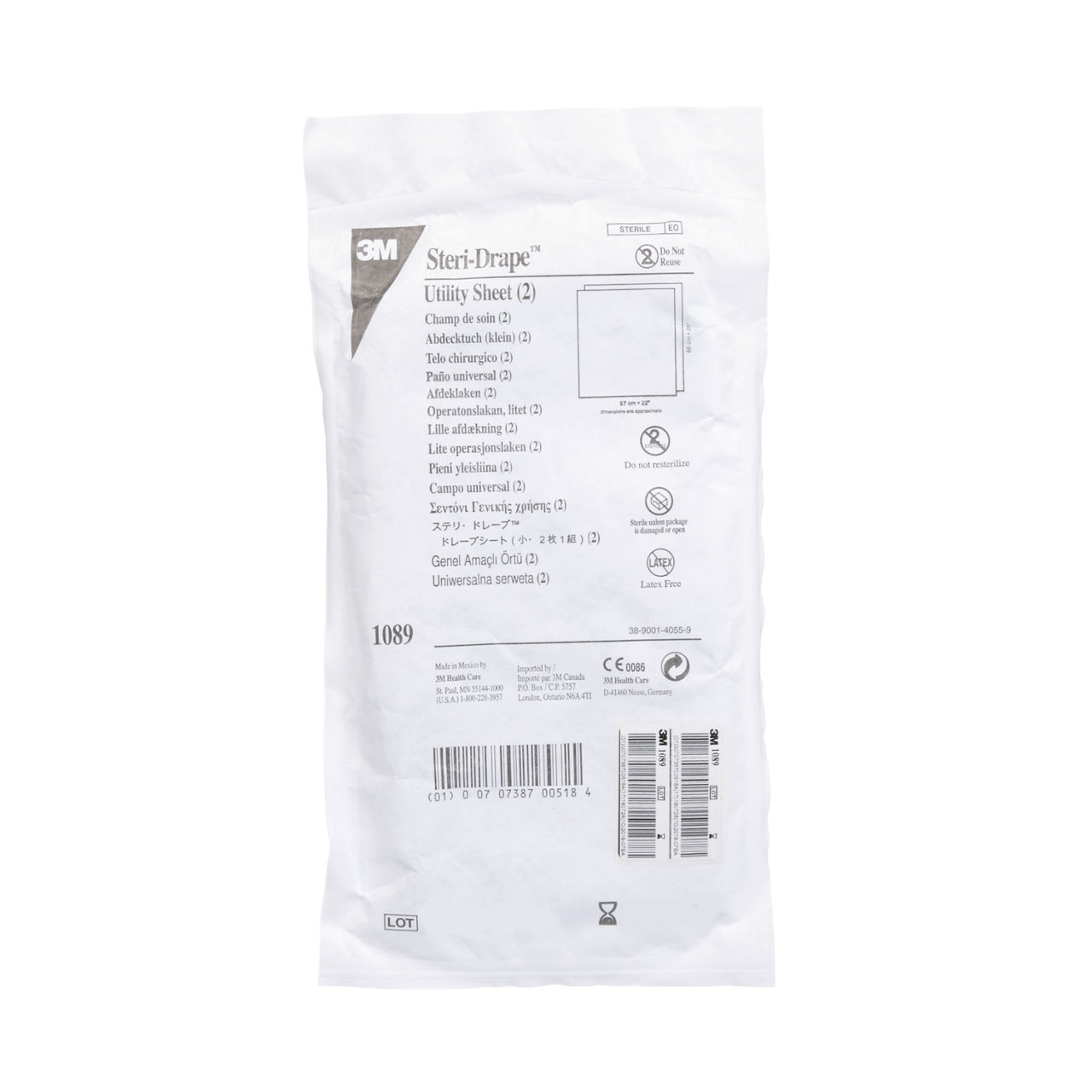3M™ Steri-Drape™ Utility Sheet, 1089