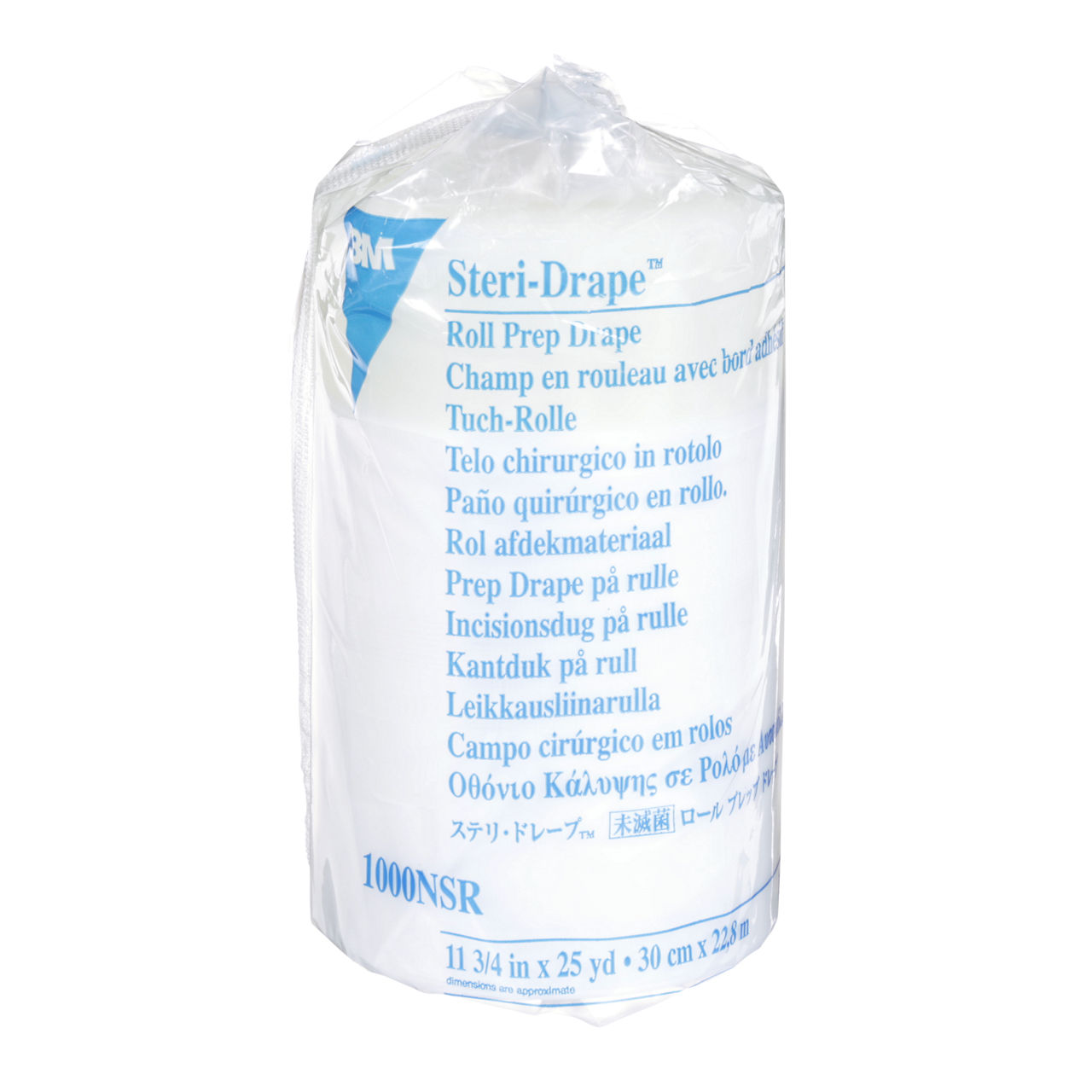 3M Steri-Drape Rl Prp Drpe wth Dspnsr, 1000NSR, non-strl, 22.86m