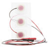 3M™ Red Dot™ électrodes de surveillance, nouveau-nés, précâblées, toilesouple, 2282, fil de connexion radiotransparent, 3/sac